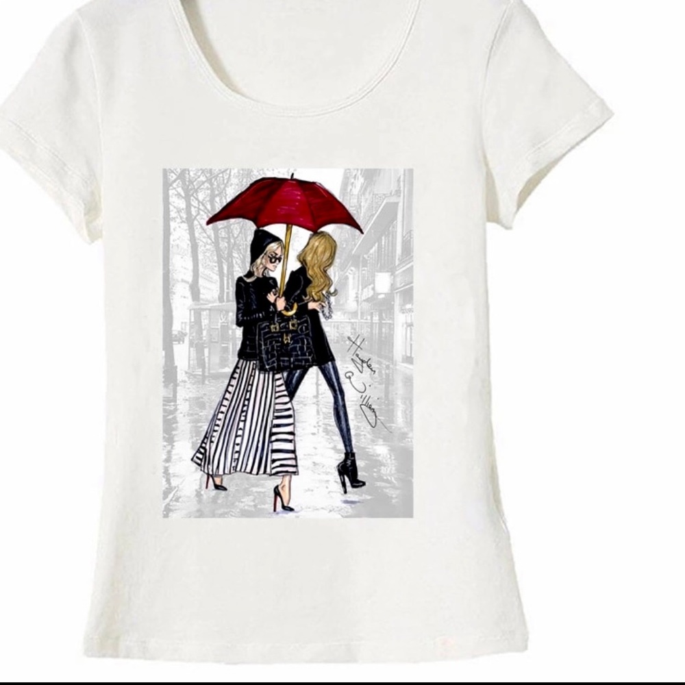Shopping In Paris Tee ๐๐ - Picture 2 of 4